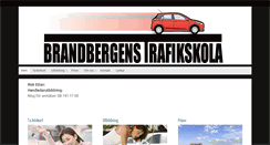 Desktop Screenshot of brandbergenstrafikskola.se